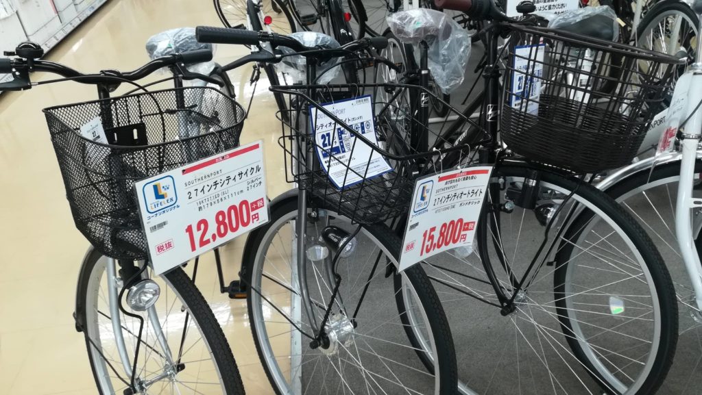 福岡市内で格安自転車を買うなら姪浜のコーナンが一番だった件